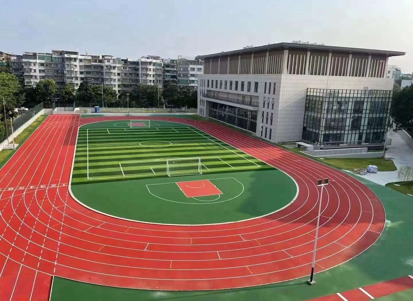 张家口市塑胶跑道塑胶篮球场 - 方案